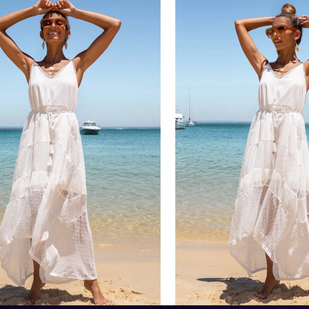 MAXI DRESS WHITE